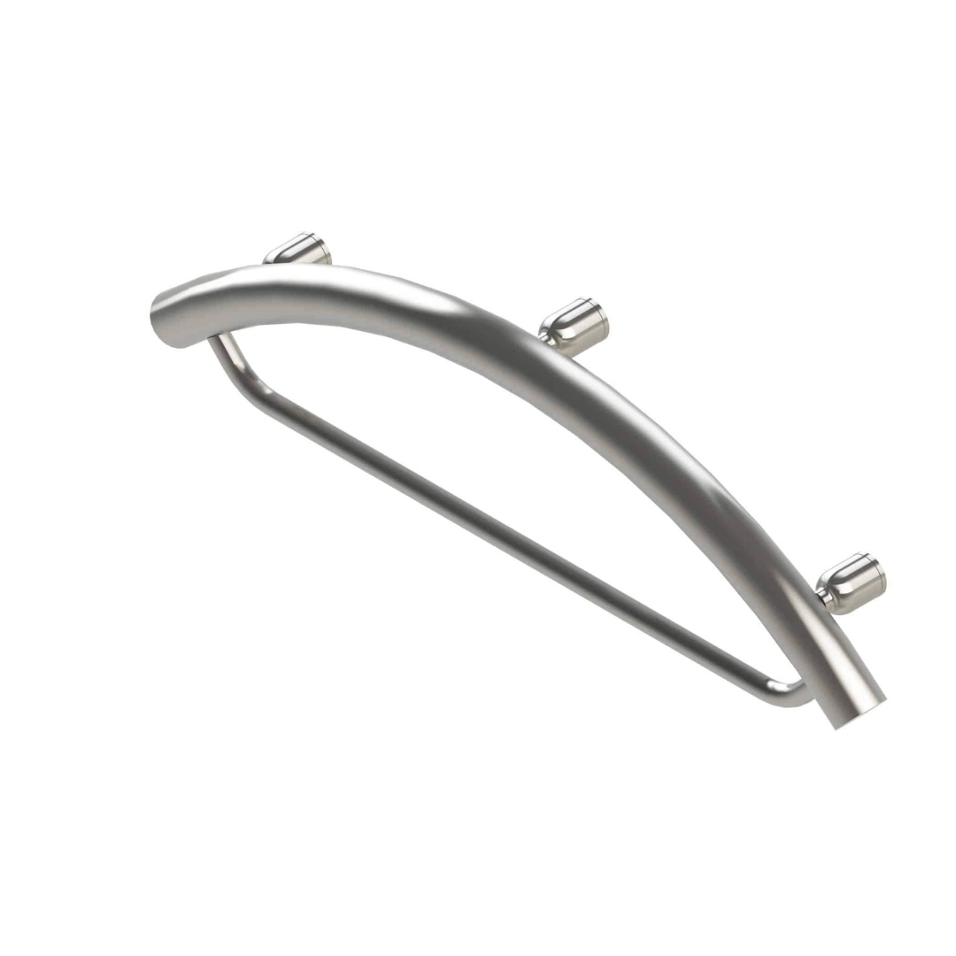 Invisia Sleek Towel Bar & Fall Prevention Grab Bar - 500 lb Weight Capacity - Senior.com Towel Bars